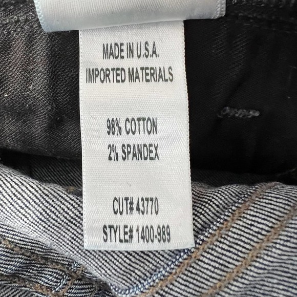 Citizens of Humanity blue maternity jeans with belly band skinny size 28 - Picture 3 of 5